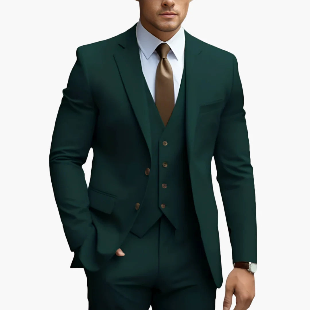 Anzug Für Herren  | Dreiteiler Business Klassisch