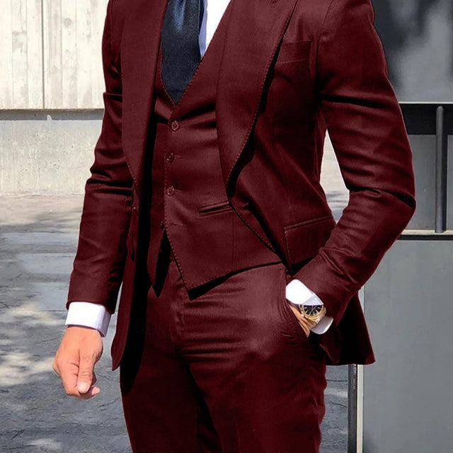 Anzug Für Herren | Slim Fit 3-Teilig