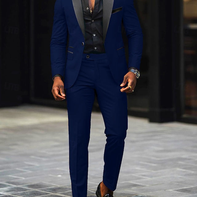 Herren Zweiteiler Anzug | Abend Modern