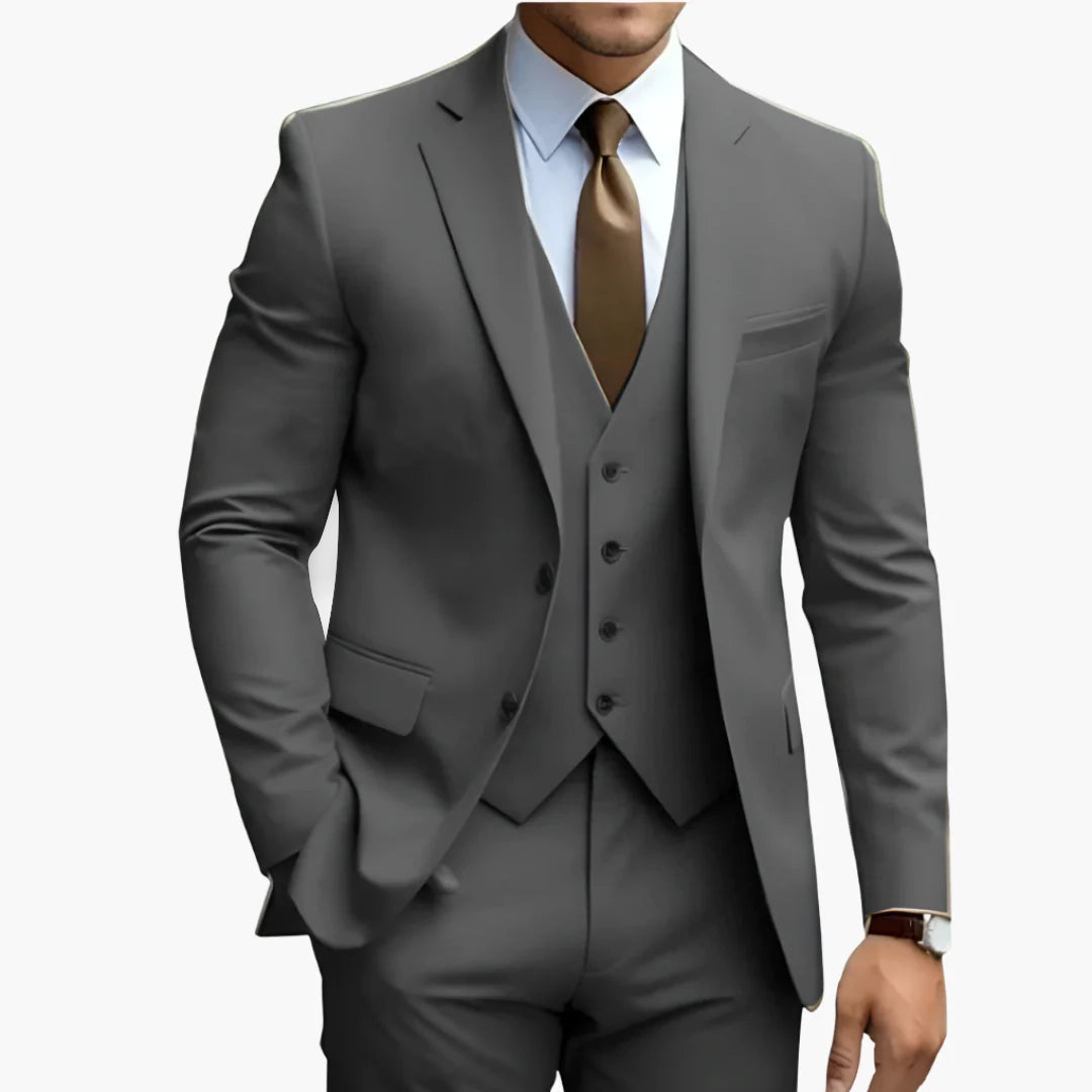 Anzug Für Herren  | Dreiteiler Business Klassisch