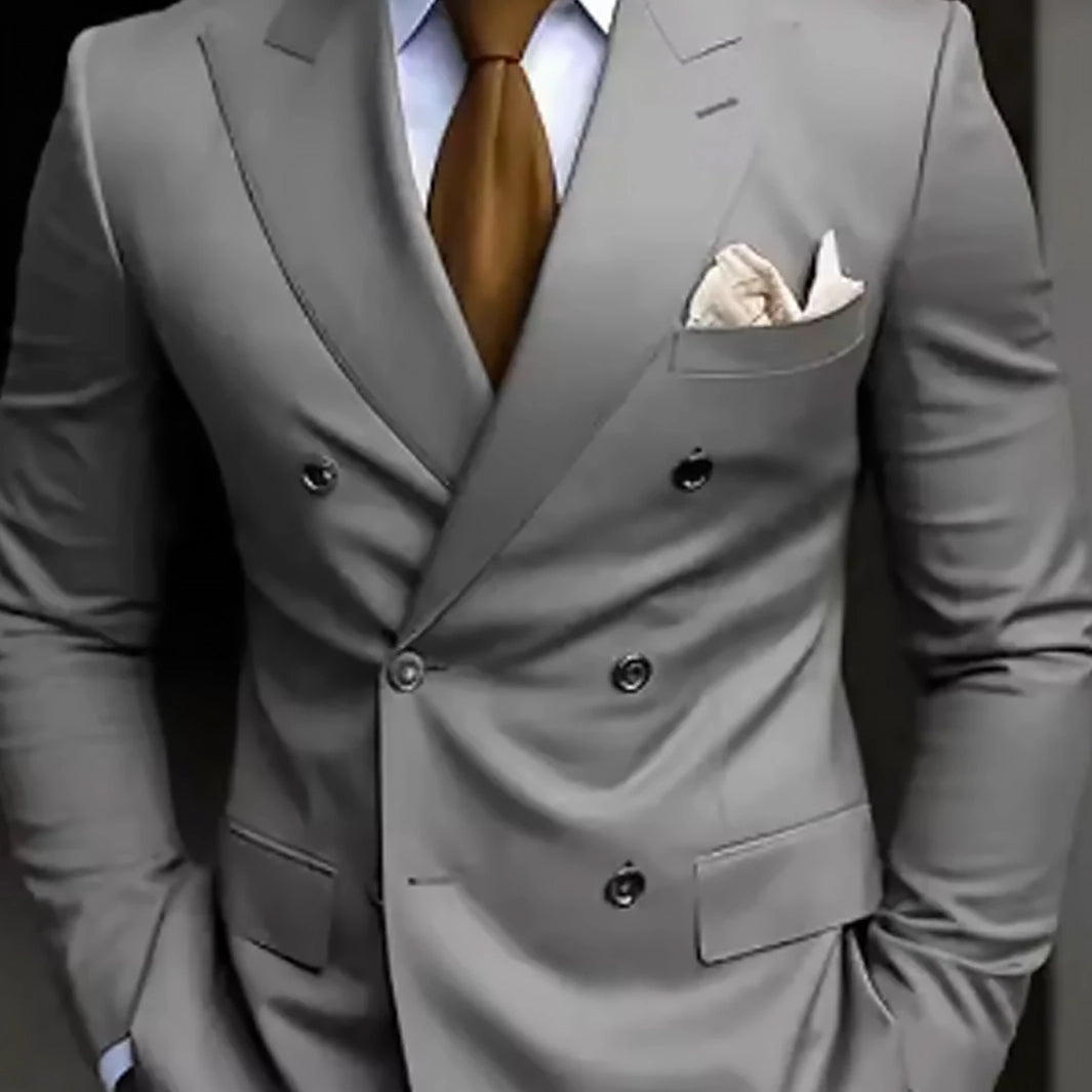 Herren Doppelreiher Anzug | Business Elegant