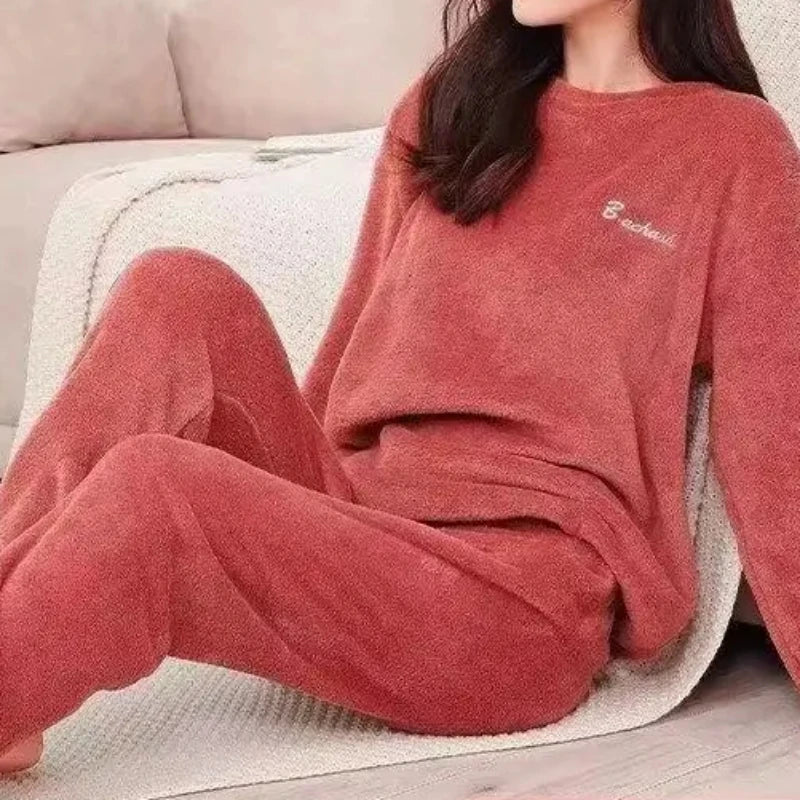 Zweiteiler Set | Damen Lounge Zweiteiler Langarm | Gemütlicher Schnitt