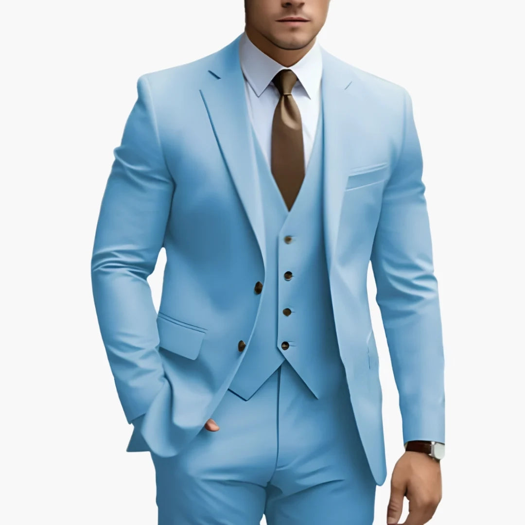 Anzug Für Herren  | Dreiteiler Business Klassisch