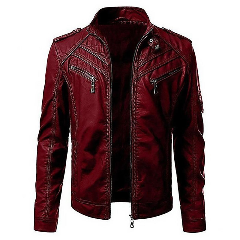 Herren Bikerjacke Taschen | Urban