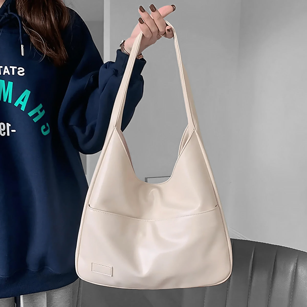 Damen Geräumige Schultertasche | Alltagstauglich