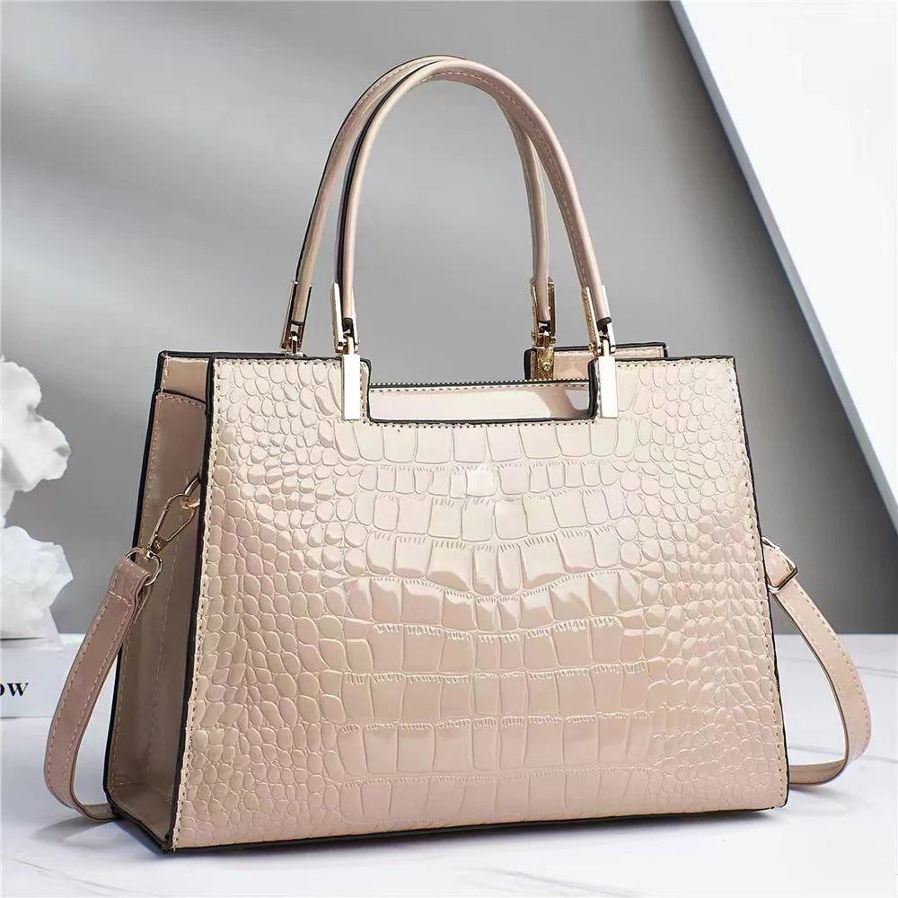 Damen Geprägte Handtasche | Strukturierte Form