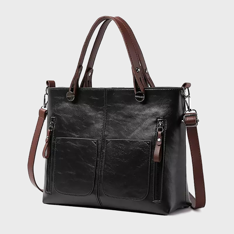 Damen Geräumige Handtasche | Verstellbarer Schulterriemen