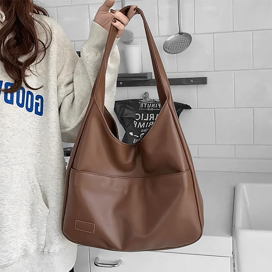 Damen Geräumige Schultertasche | Alltagstauglich
