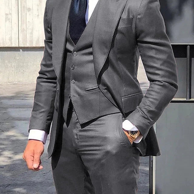 Anzug Für Herren | Slim Fit 3-Teilig
