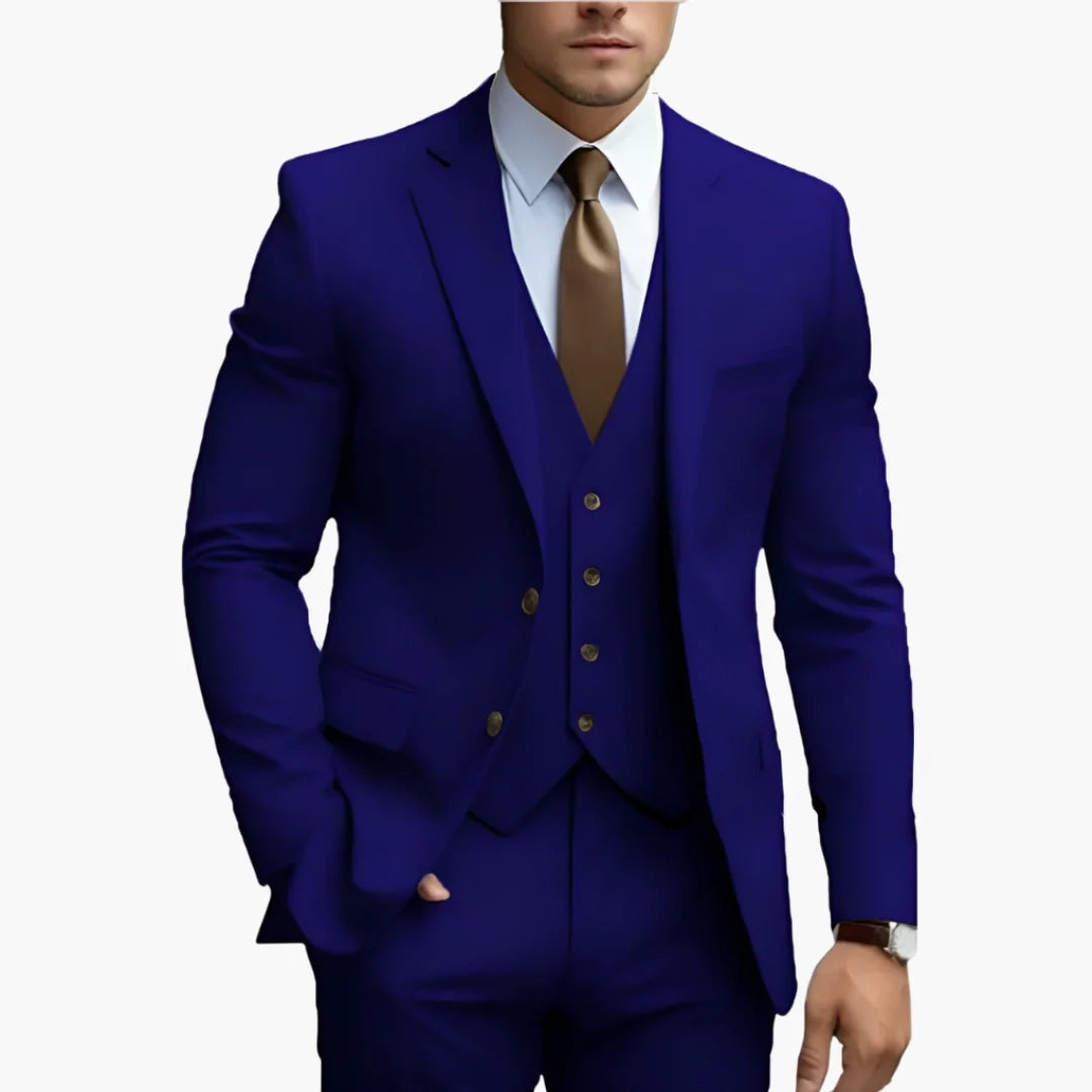 Anzug Für Herren  | Dreiteiler Business Klassisch