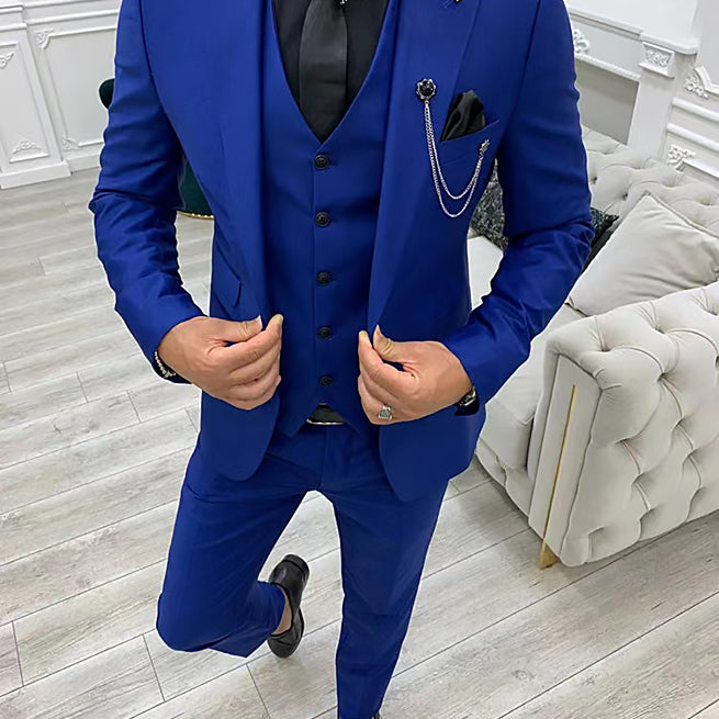 Herren Dreiteiler Anzug | Urban Slim Fit