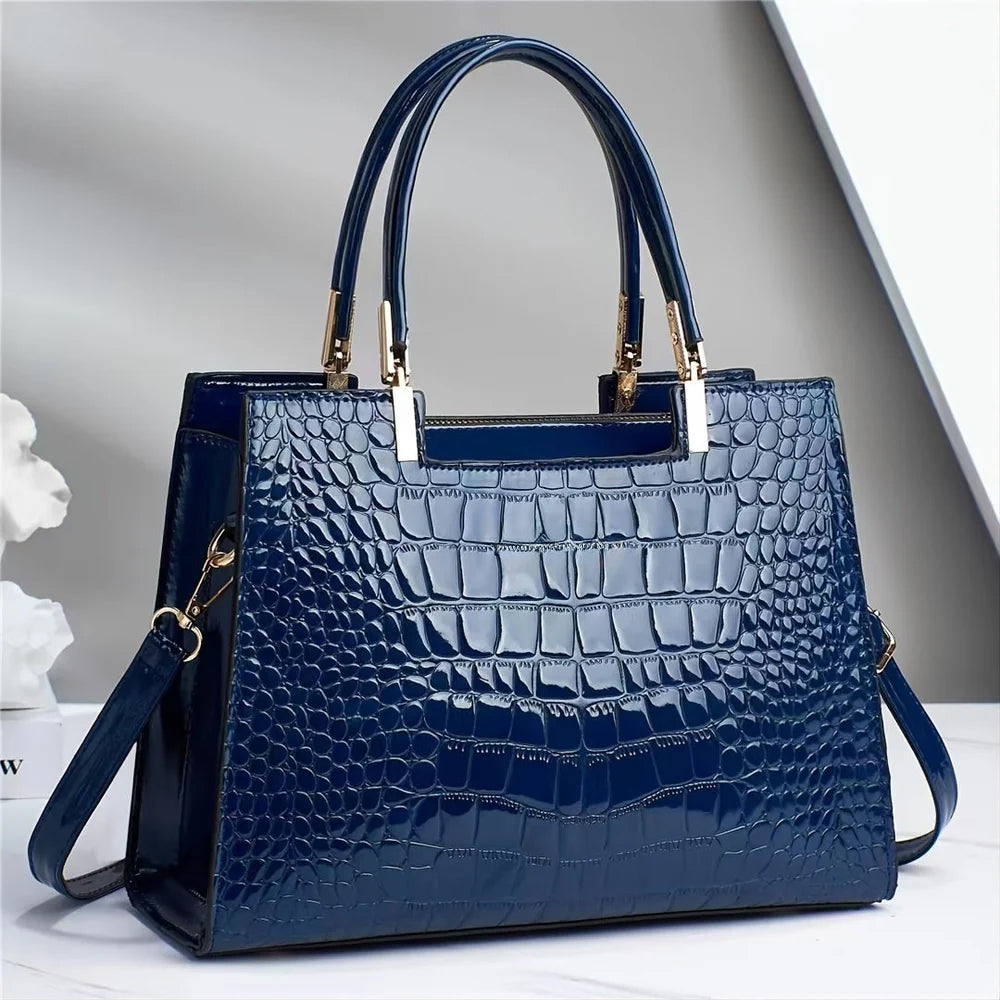 Damen Geprägte Handtasche | Strukturierte Form