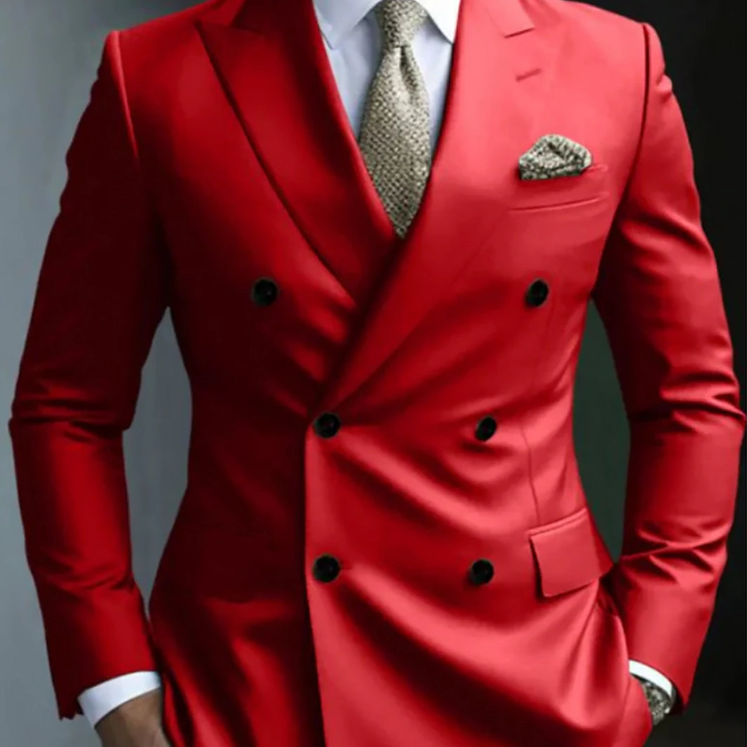 Herren Doppelreiher Anzug | Business Elegant