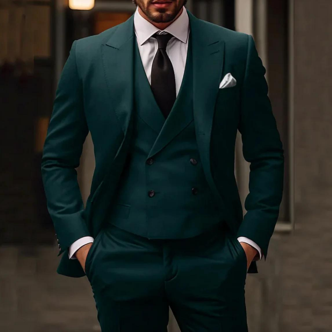 Herren Dreiteiliger Anzug Hochzeit | Eleganter Slim Fit