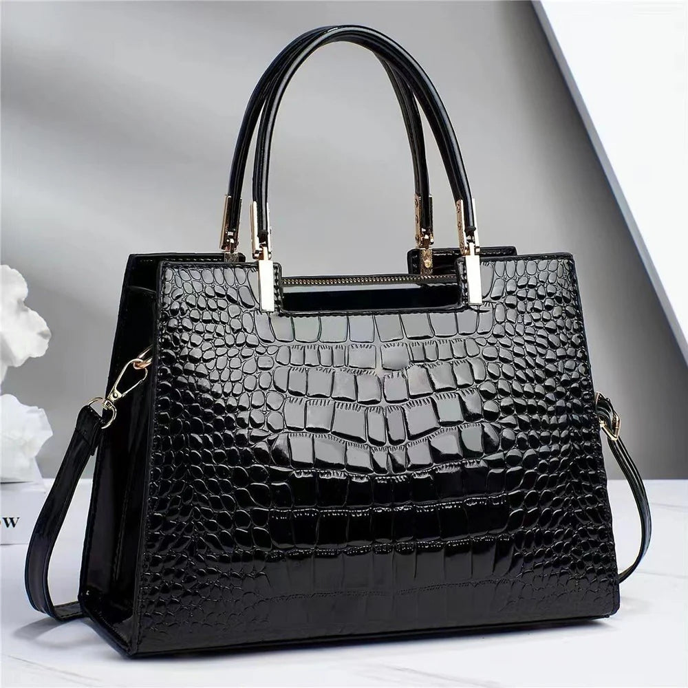 Damen Geprägte Handtasche | Strukturierte Form