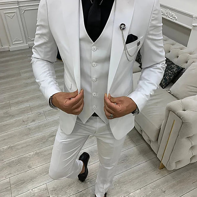 Herren Dreiteiler Anzug | Urban Slim Fit