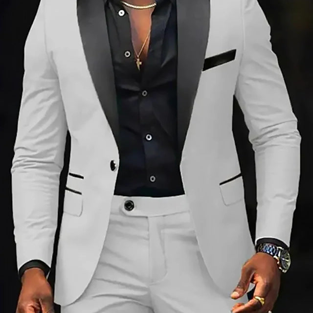 Herren Zweiteiler Anzug | Abend Modern