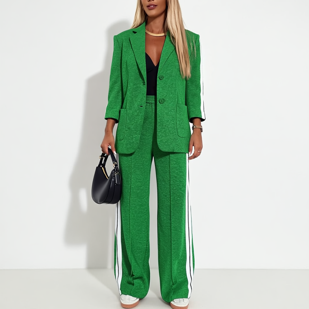 Blazer Set | Damen Zweiteiliges Set Blazer und Hose | Vielseitig