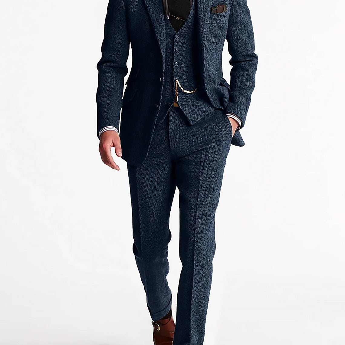 Herren Klassischer Anzug | Hochzeit Dreiteiliges