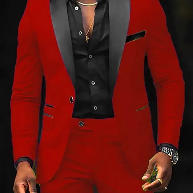 Herren Zweiteiler Anzug | Abend Modern