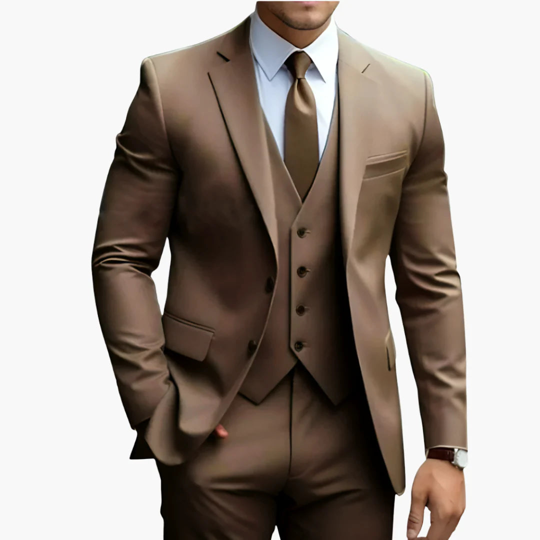 Anzug Für Herren  | Dreiteiler Business Klassisch