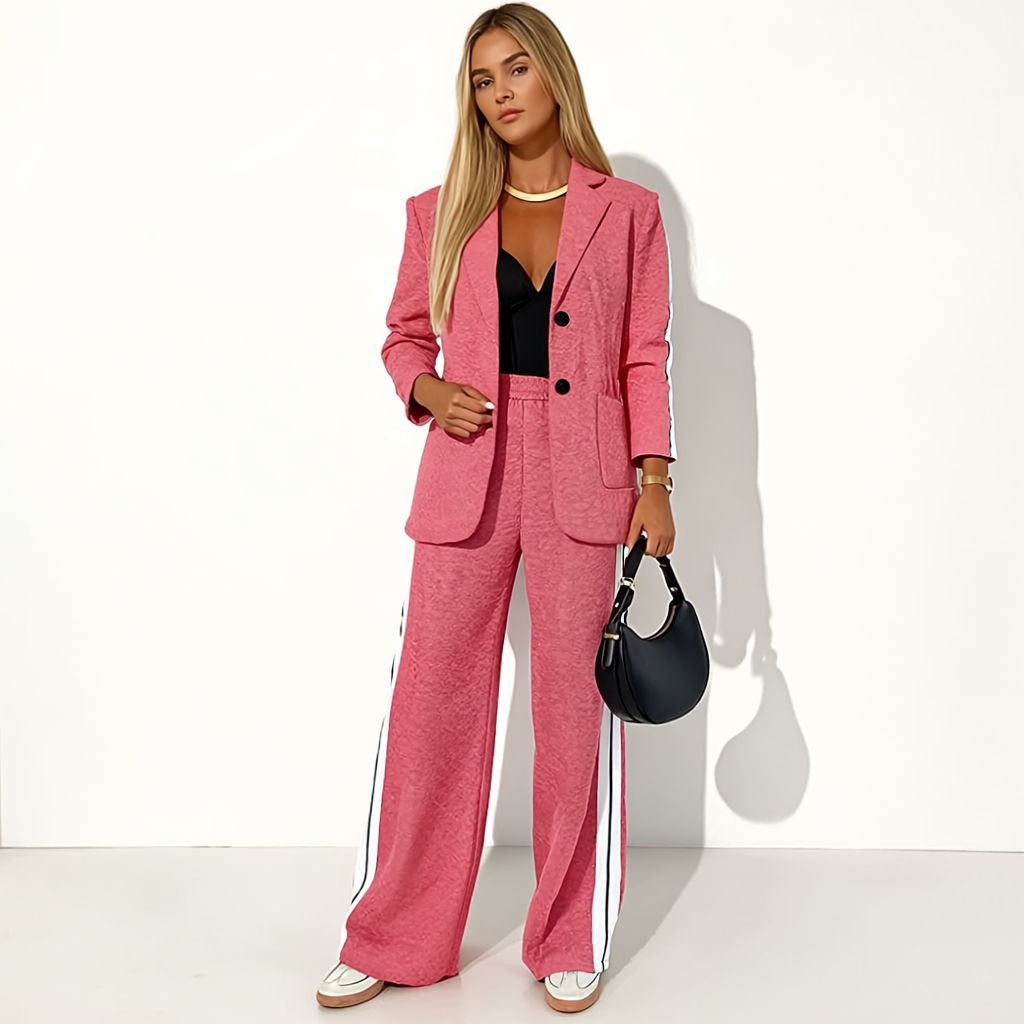 Blazer Set | Damen Zweiteiliges Set Blazer und Hose | Vielseitig