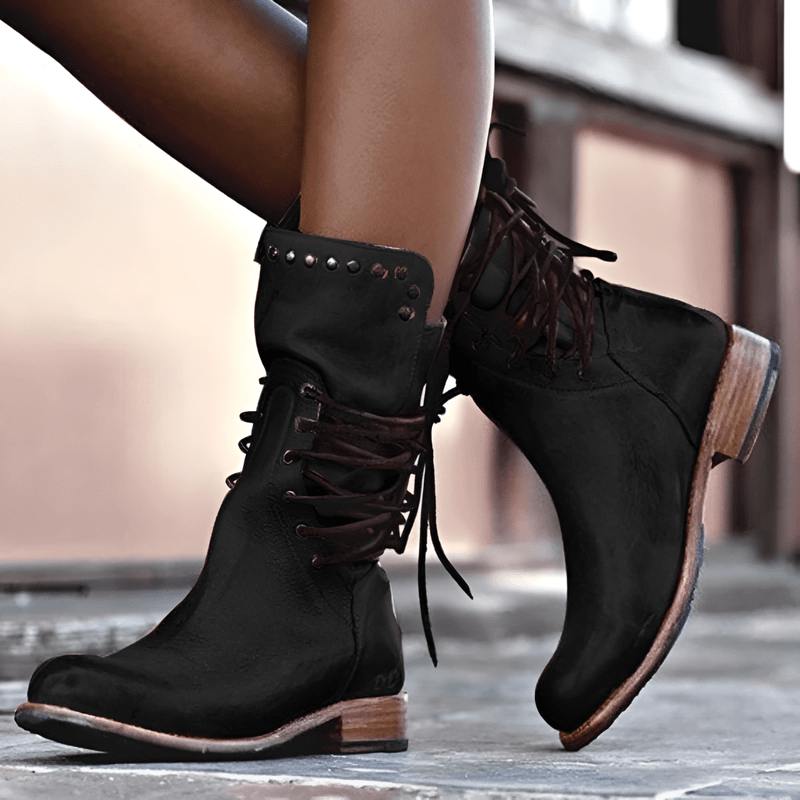 Damen Schnürstiefel | Klassische Passform