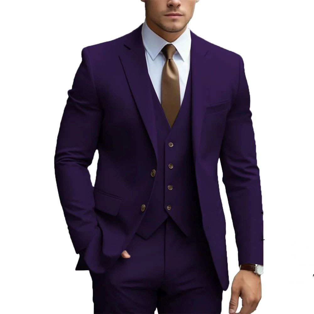 Herren Dreiteiliger Anzug Hochzeit | Hochzeitsanzug