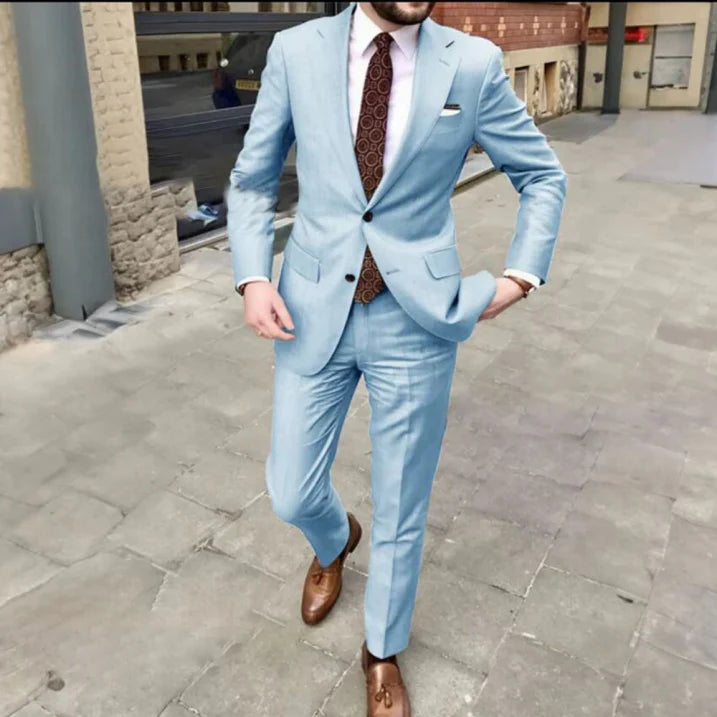 Herren Zweiteiliger Anzug Hochzeit | Klassischer Anzug