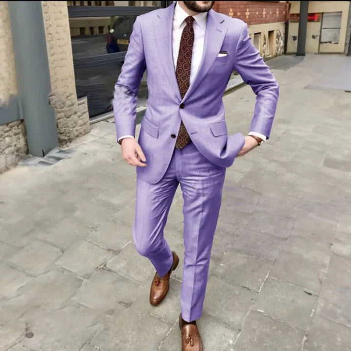 Herren Zweiteiliger Anzug Hochzeit | Klassischer Anzug