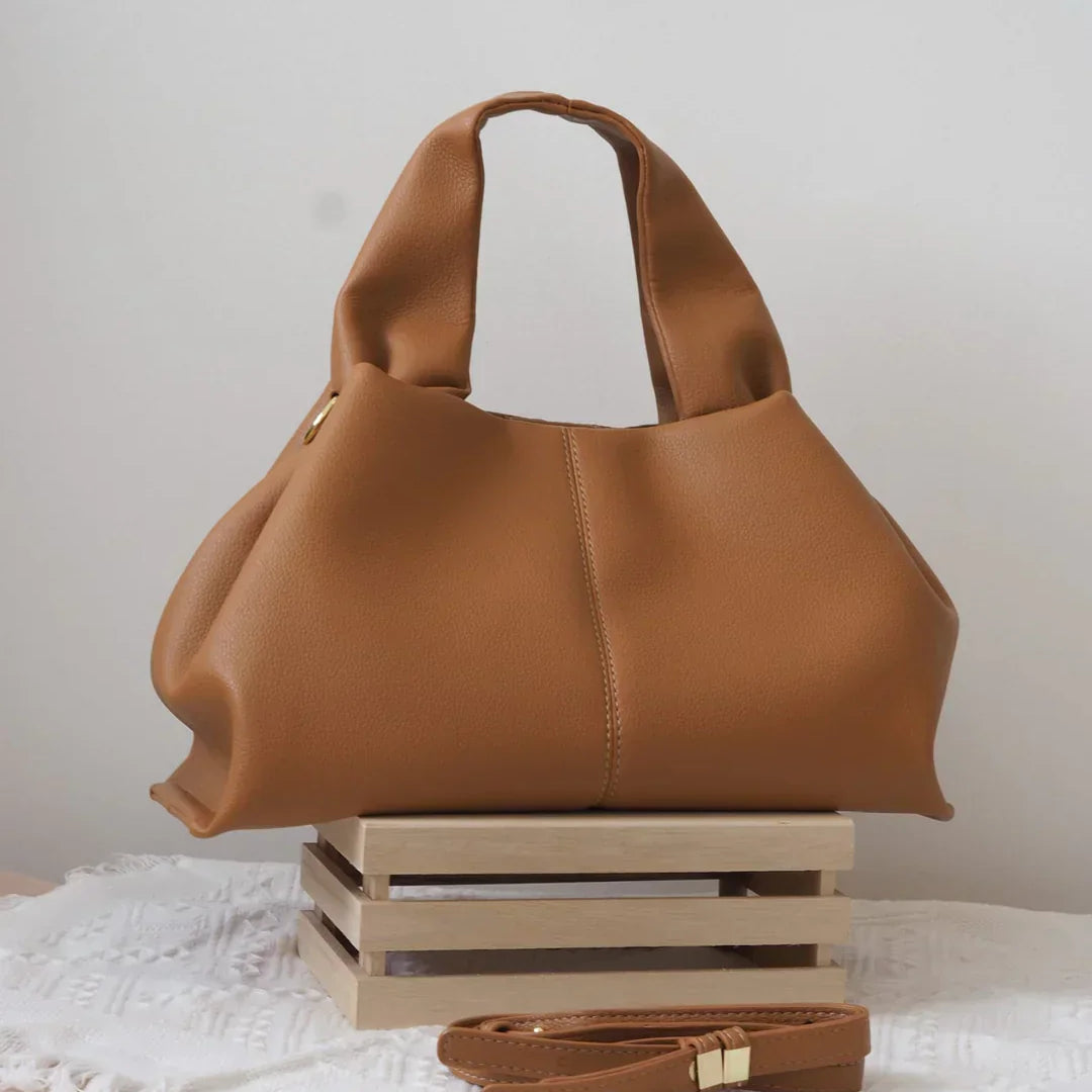 Damen Geräumige Schultertasche mit Griff | Elegant
