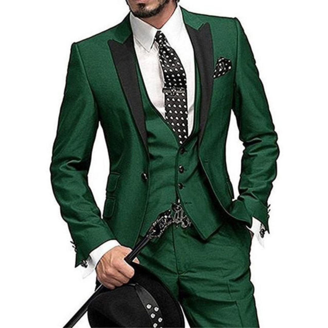 Herren Dreiteiliger Anzug Hochzeit | Eleganter Anzug