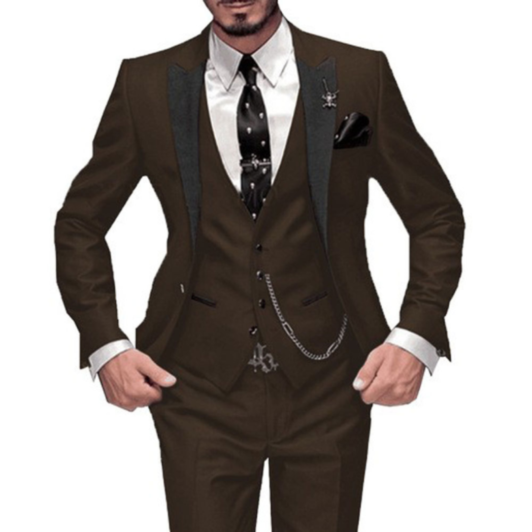 Herren Dreiteiliger Anzug Hochzeit | Eleganter Anzug