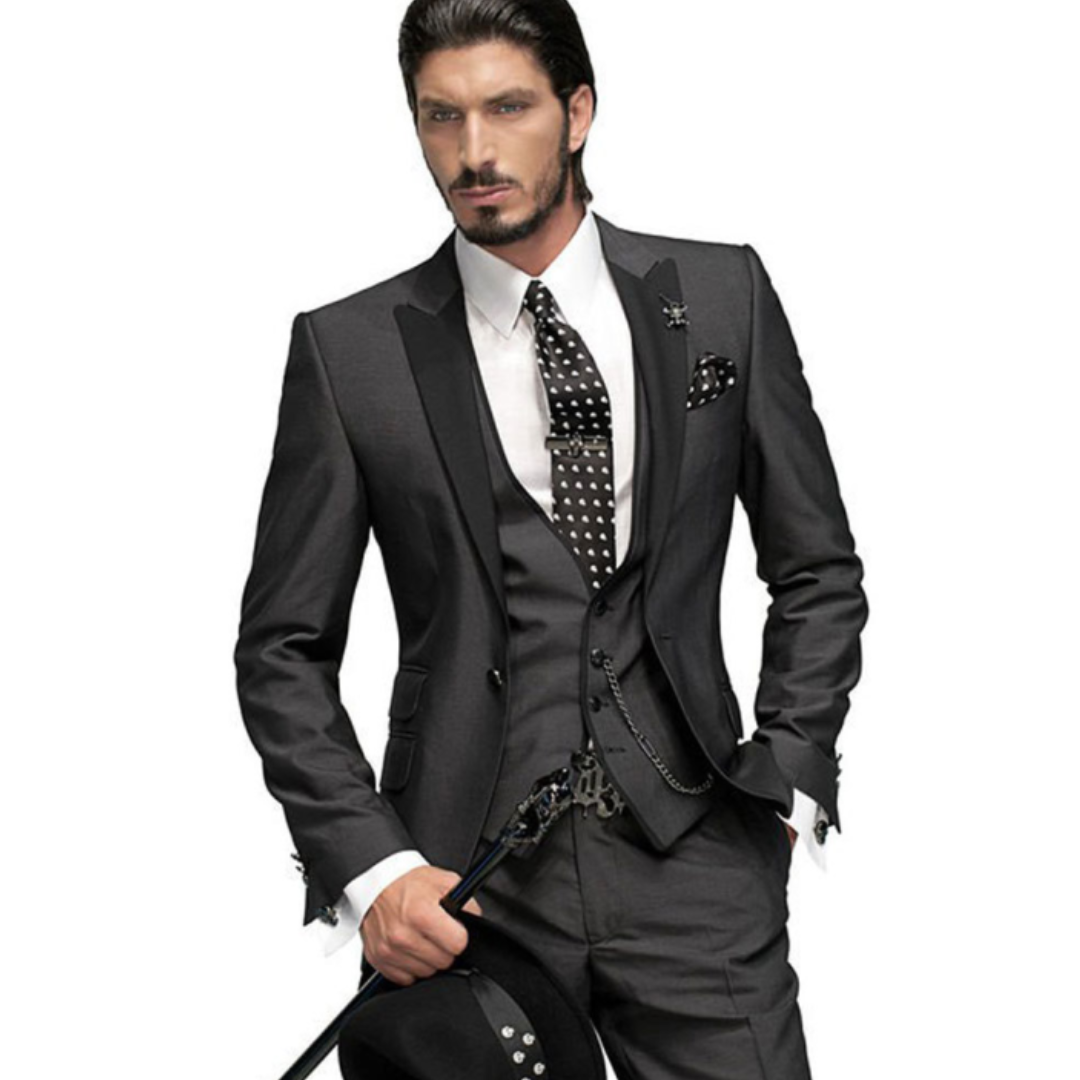 Herren Dreiteiliger Anzug Hochzeit | Eleganter Anzug
