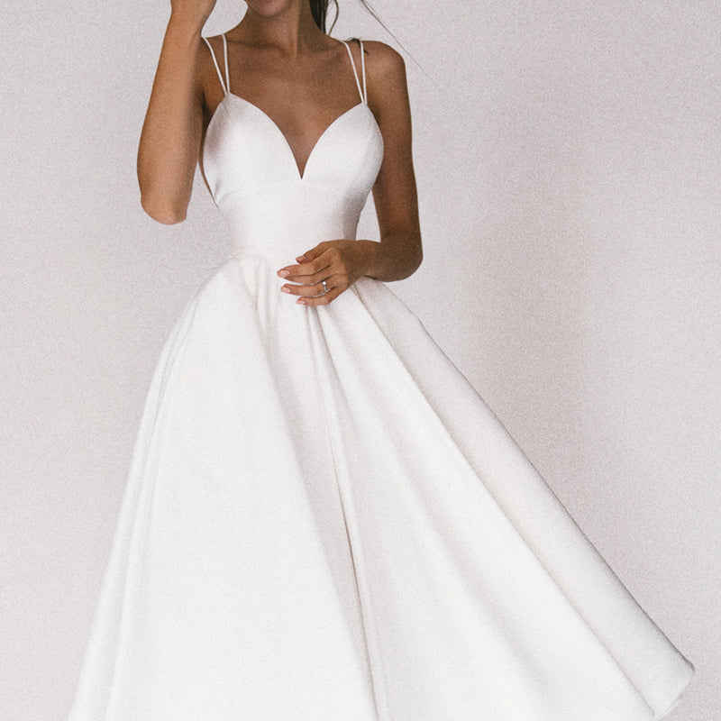 Damen Cocktailkleid V-Ausschnitt | Festliche Mode