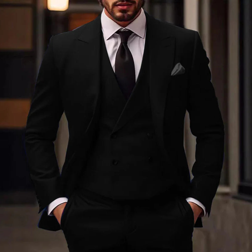 Herren Dreiteiliger Anzug Hochzeit | Eleganter Slim Fit