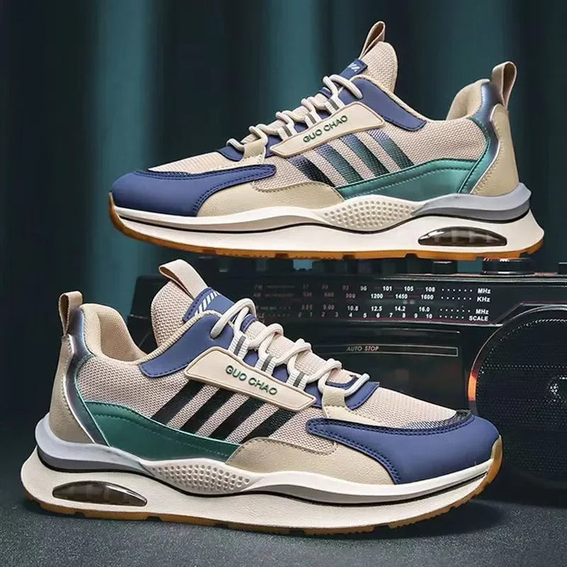 Sneaker | Herren Laufschuhe Schnürung | Leicht
