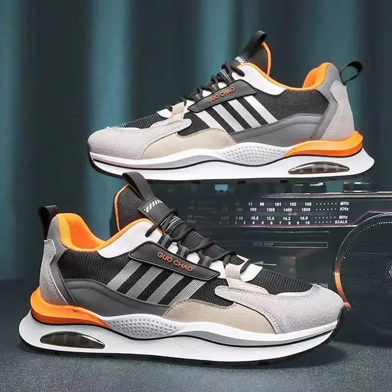 Sneaker | Herren Laufschuhe Schnürung | Leicht