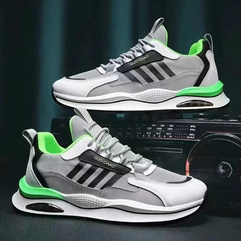Sneaker | Herren Laufschuhe Schnürung | Leicht