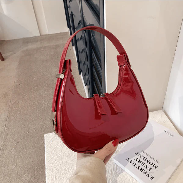 Damen Strukturierte Schultertasche | Neutraler Look