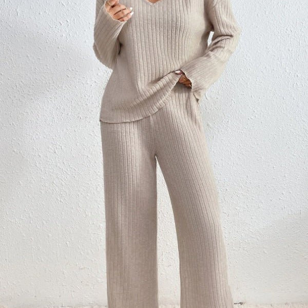 Damen Lockeres Lounge Set | Zweiteilig Weit