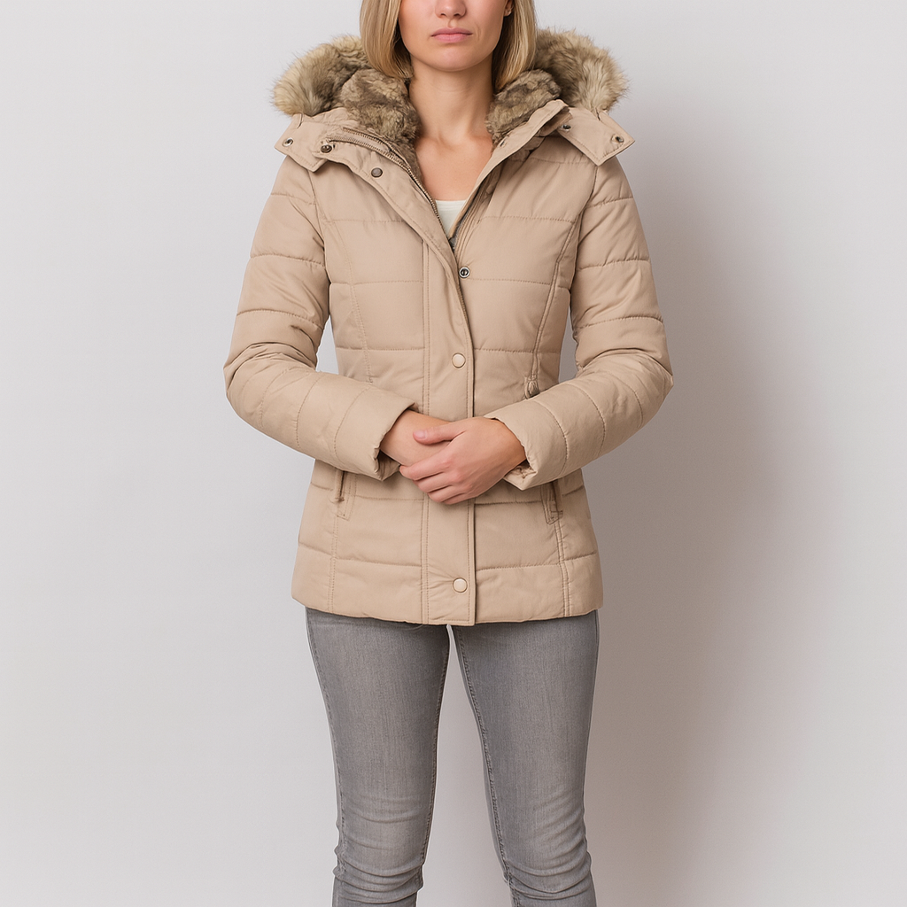 Winterjacke Damen | Kurz Puffer Jacke