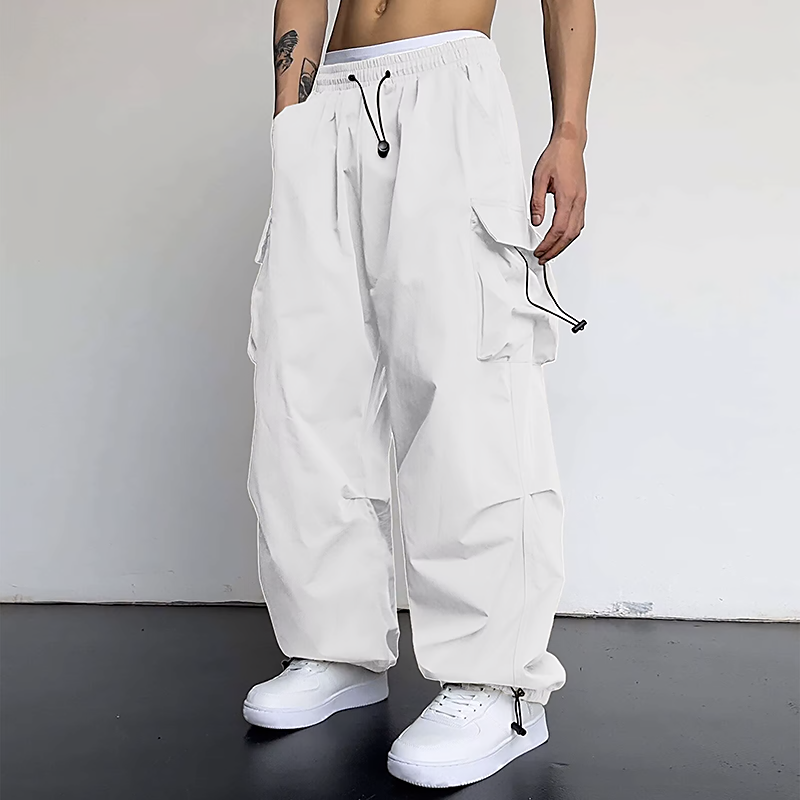 Herren Cargo Baggy Hose | Freizeit