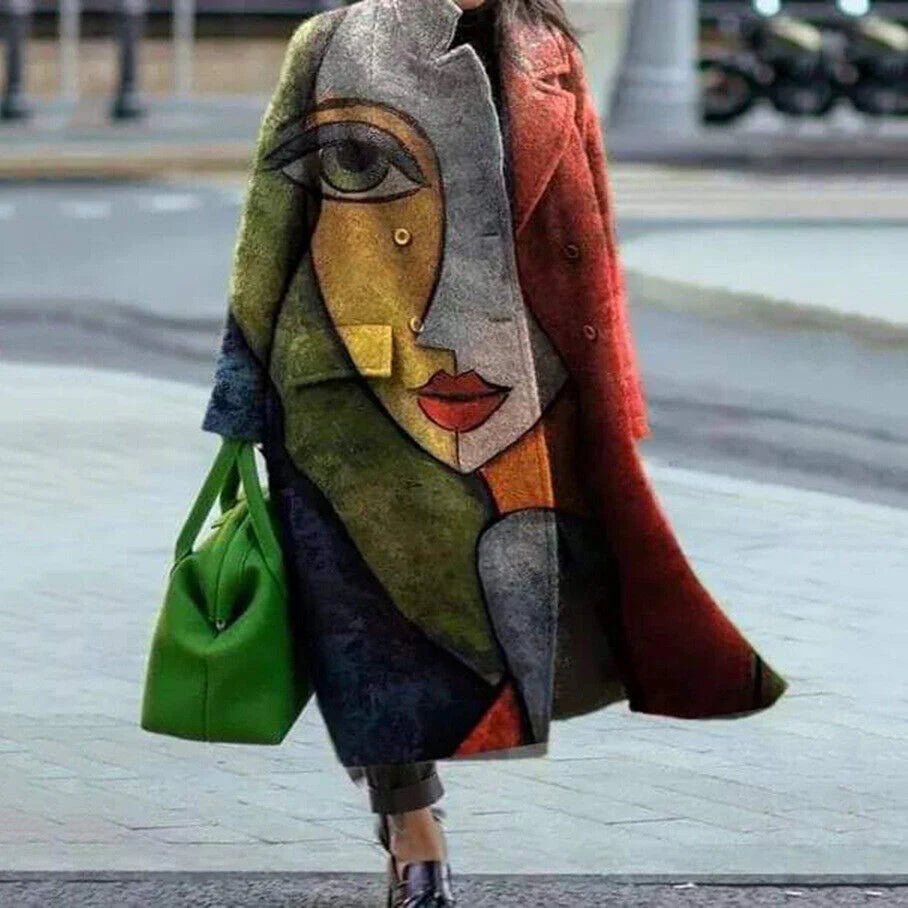 Damen Langmantel Mit Reverskragen | Modischer Winterstil