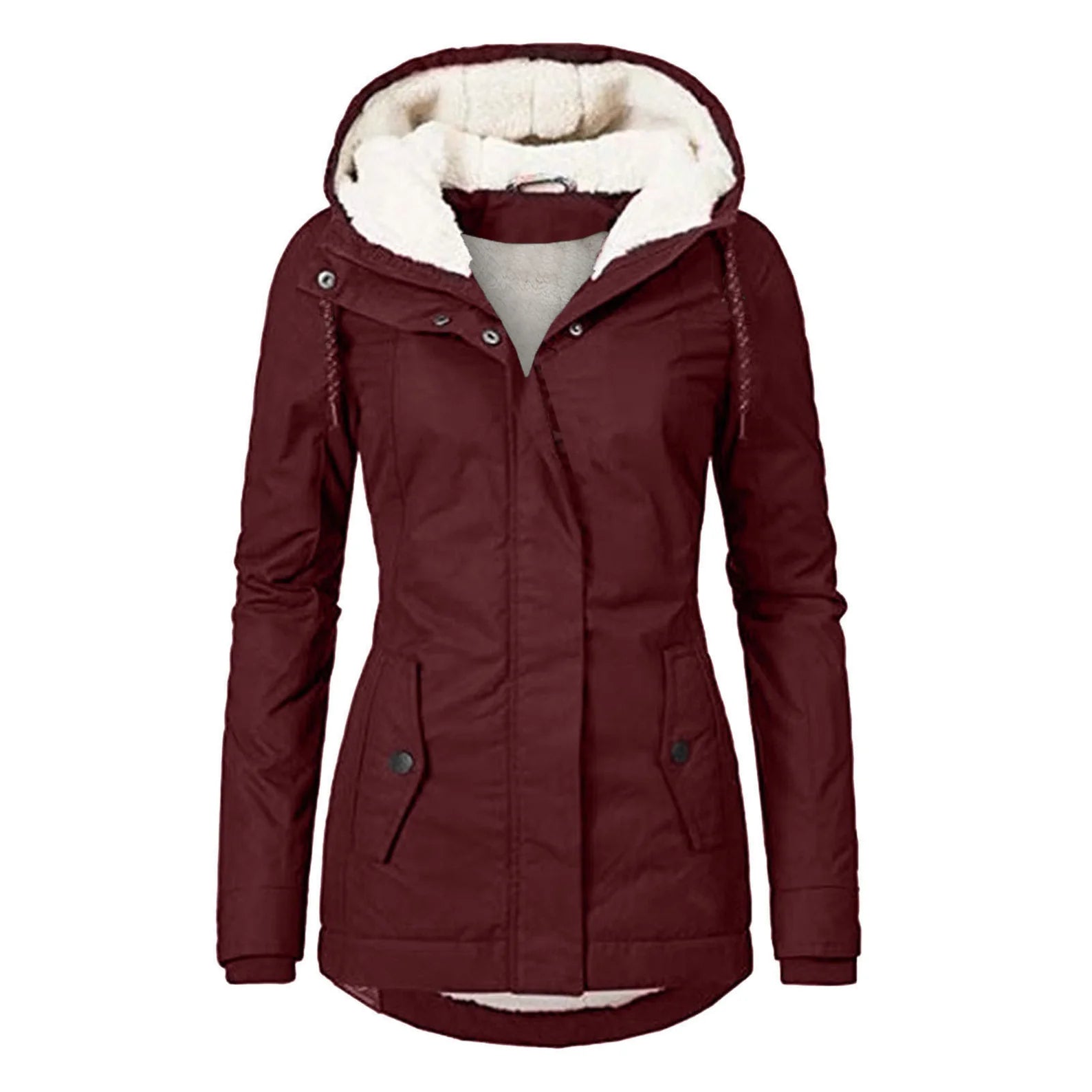 Damen Winterjacke Mit Kapuze | Gefüttert