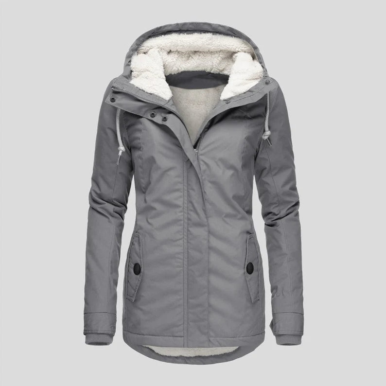 Damen Winterjacke Mit Kapuze | Gefüttert