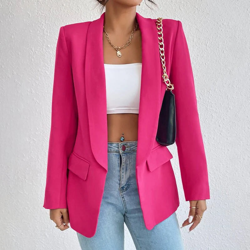 Damen Taillierter Blazer | Einreihig