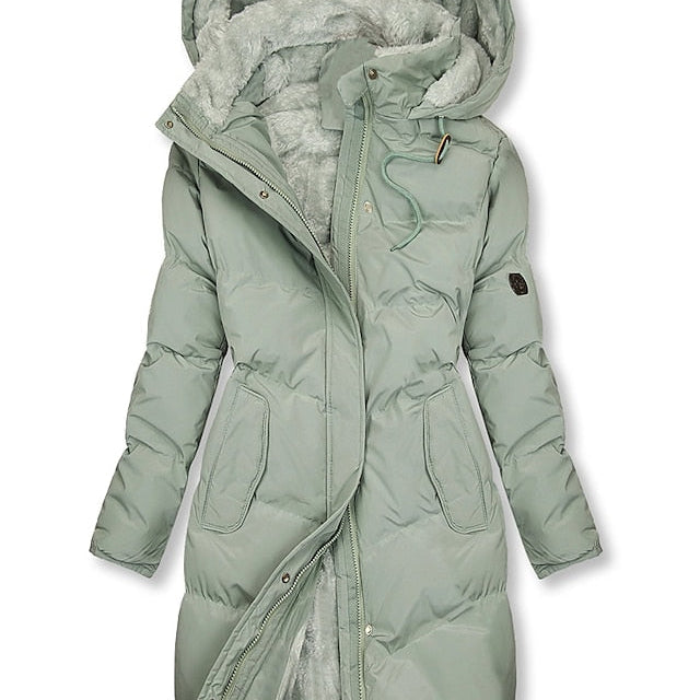 Damen Warm Jacke | Mit Kapuze