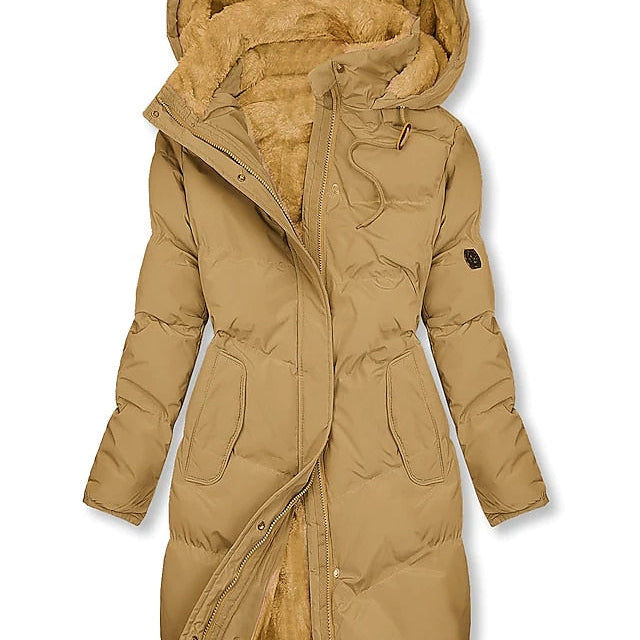 Damen Warm Jacke | Mit Kapuze