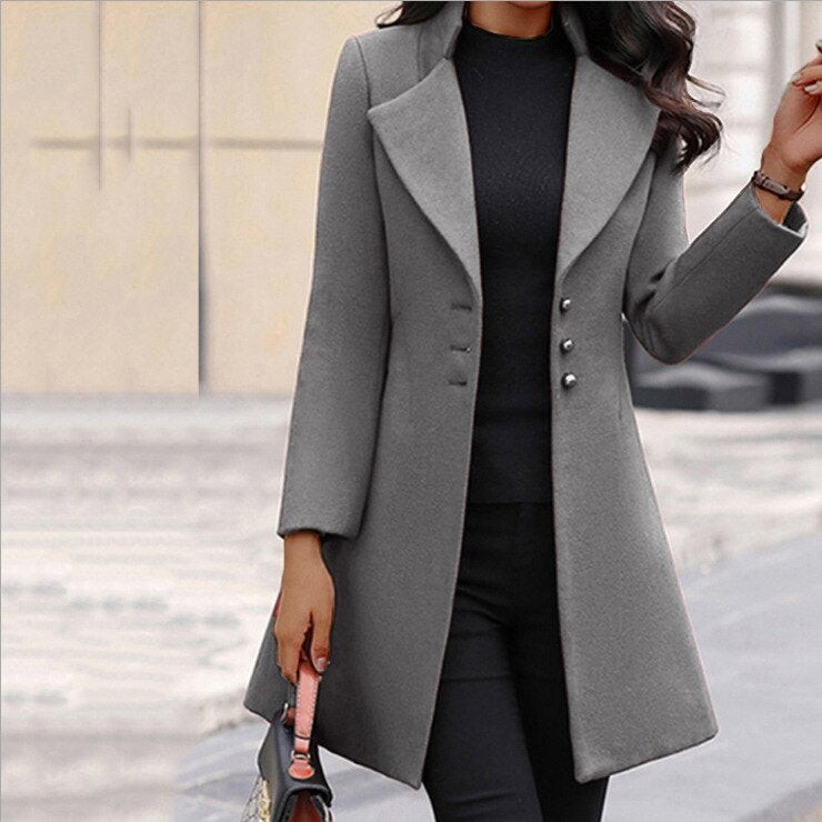 Mantel Für Damen | Eleganter Schnitt